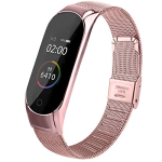 Metallic Strap Pink Gold For Mi Band 3 and 4