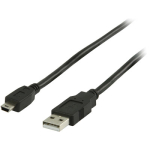 Aculine 60300B 1,00m USB A MALE -USB MINI 5